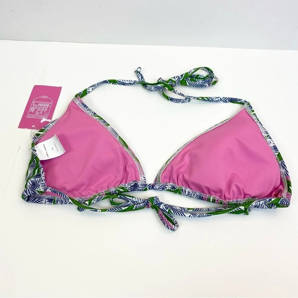 Liberty & Justice The Miata bikini Top Grato Green Blue Pink Size XXL - Picture 8 of 12